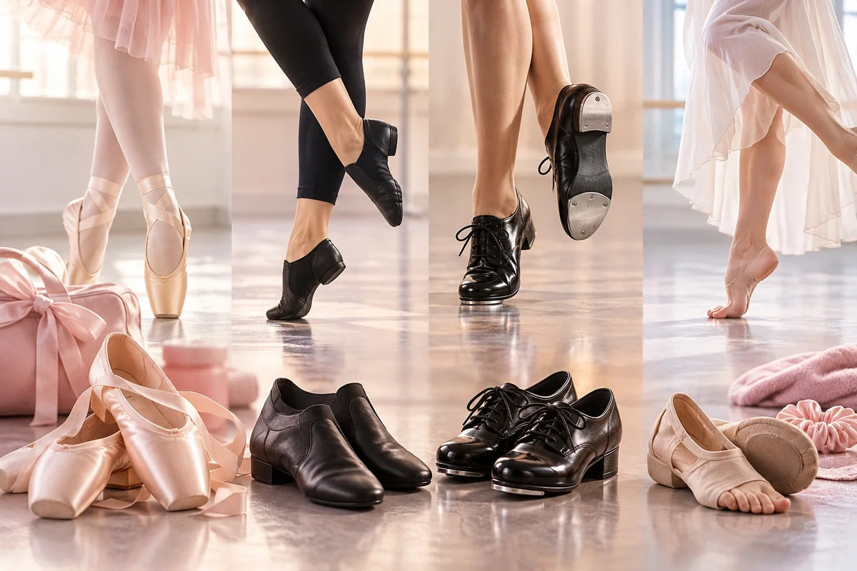 How to Choose the Right Dance Shoes for Ballet, Jazz, Tap & Contemporary