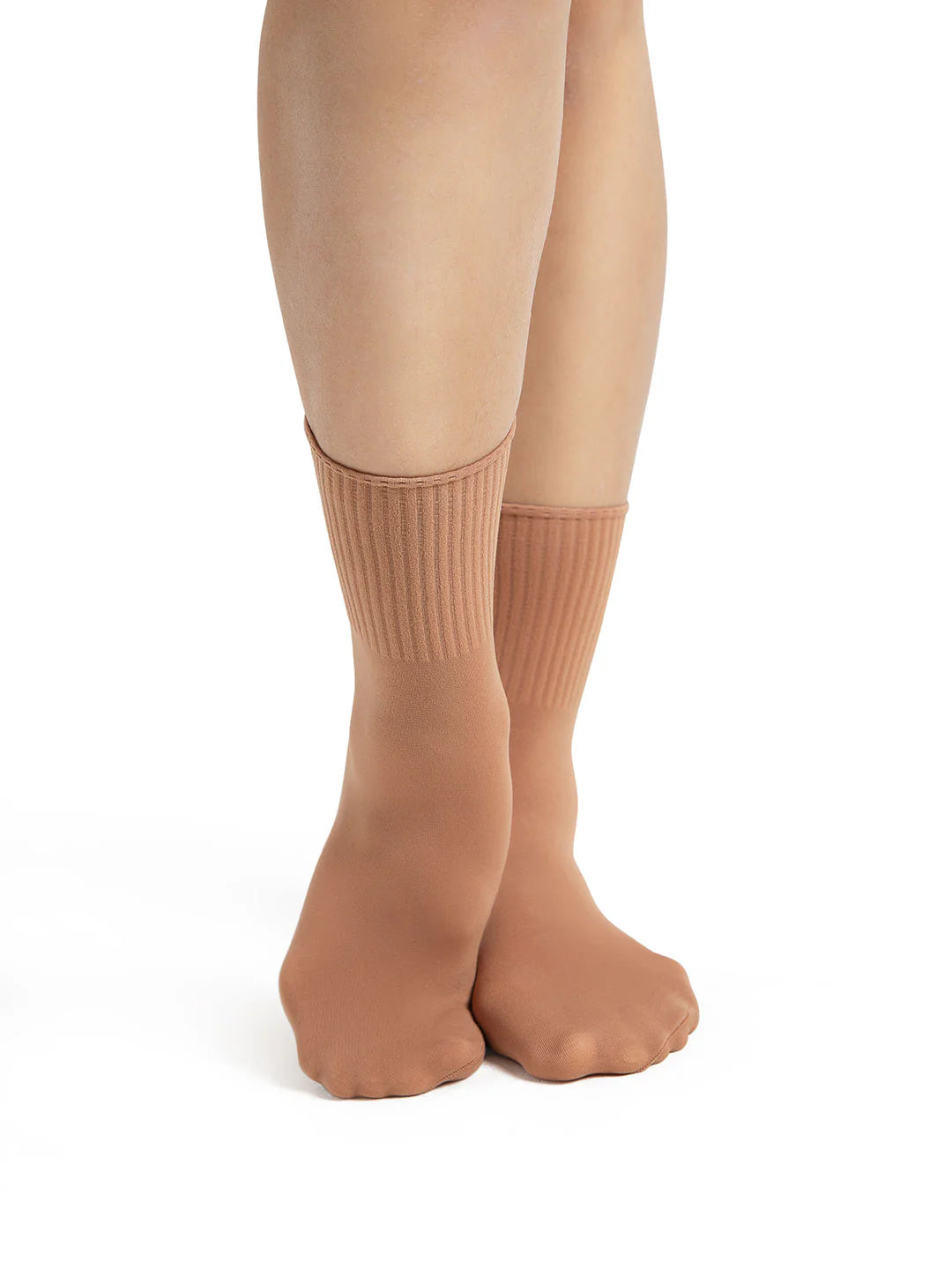 Ribbed Sock Suntan