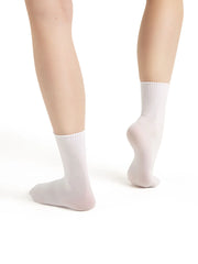 Ribbed Sock White - Child