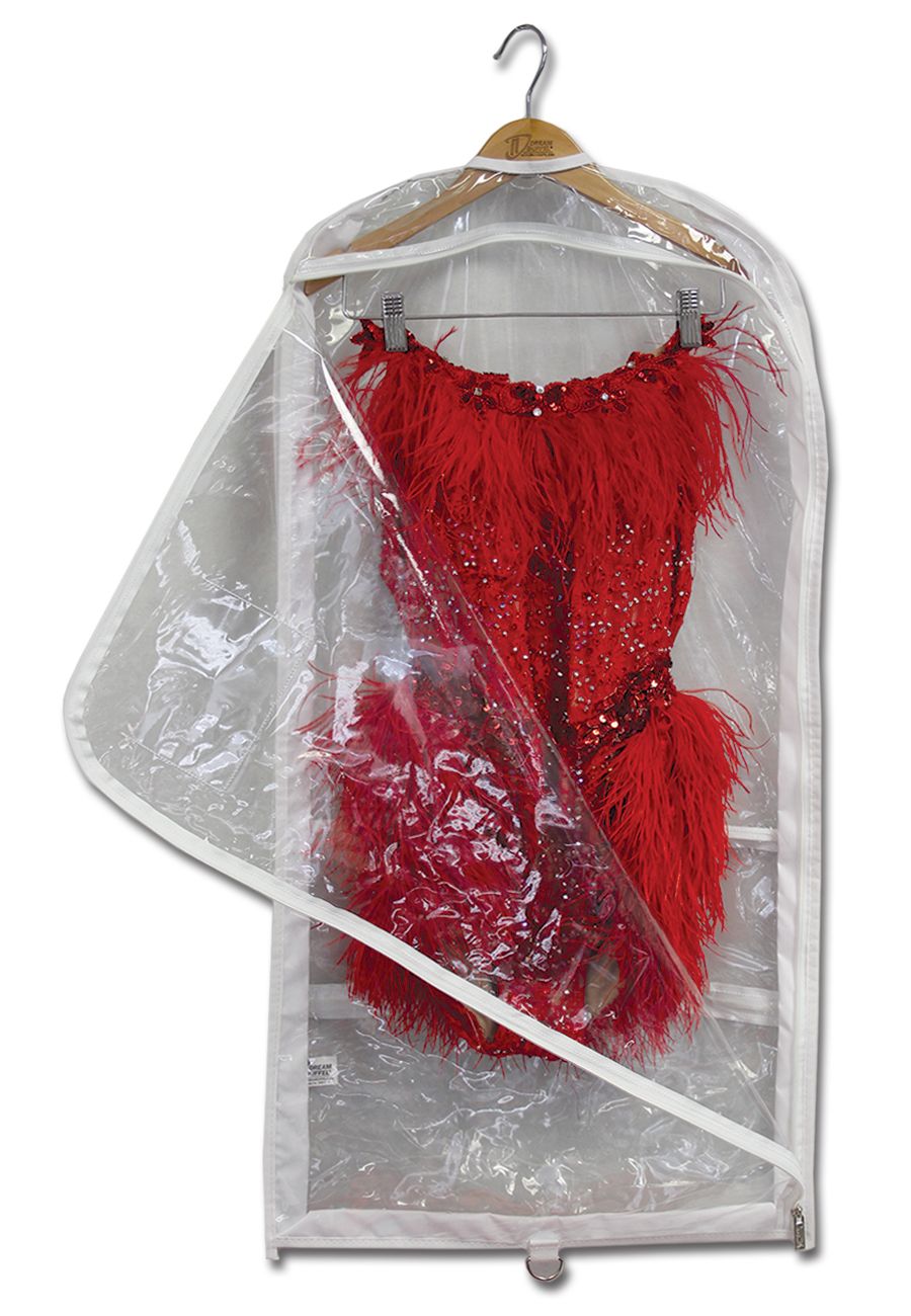 Gusseted Garment Bag - Side Zip Individual