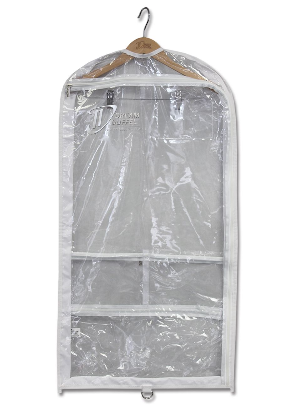 Gusseted Garment Bag - Side Zip Individual
