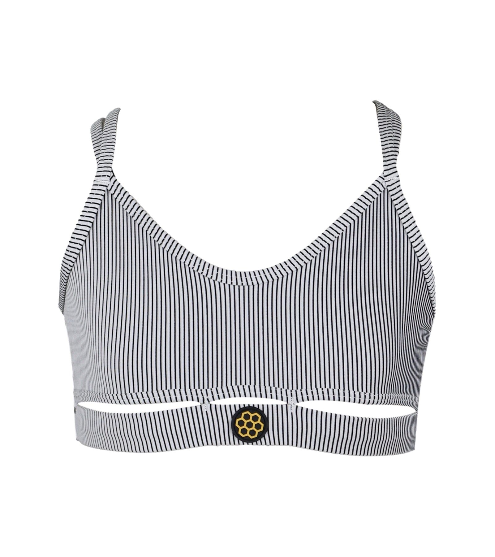 Picnic Top Stripe Black