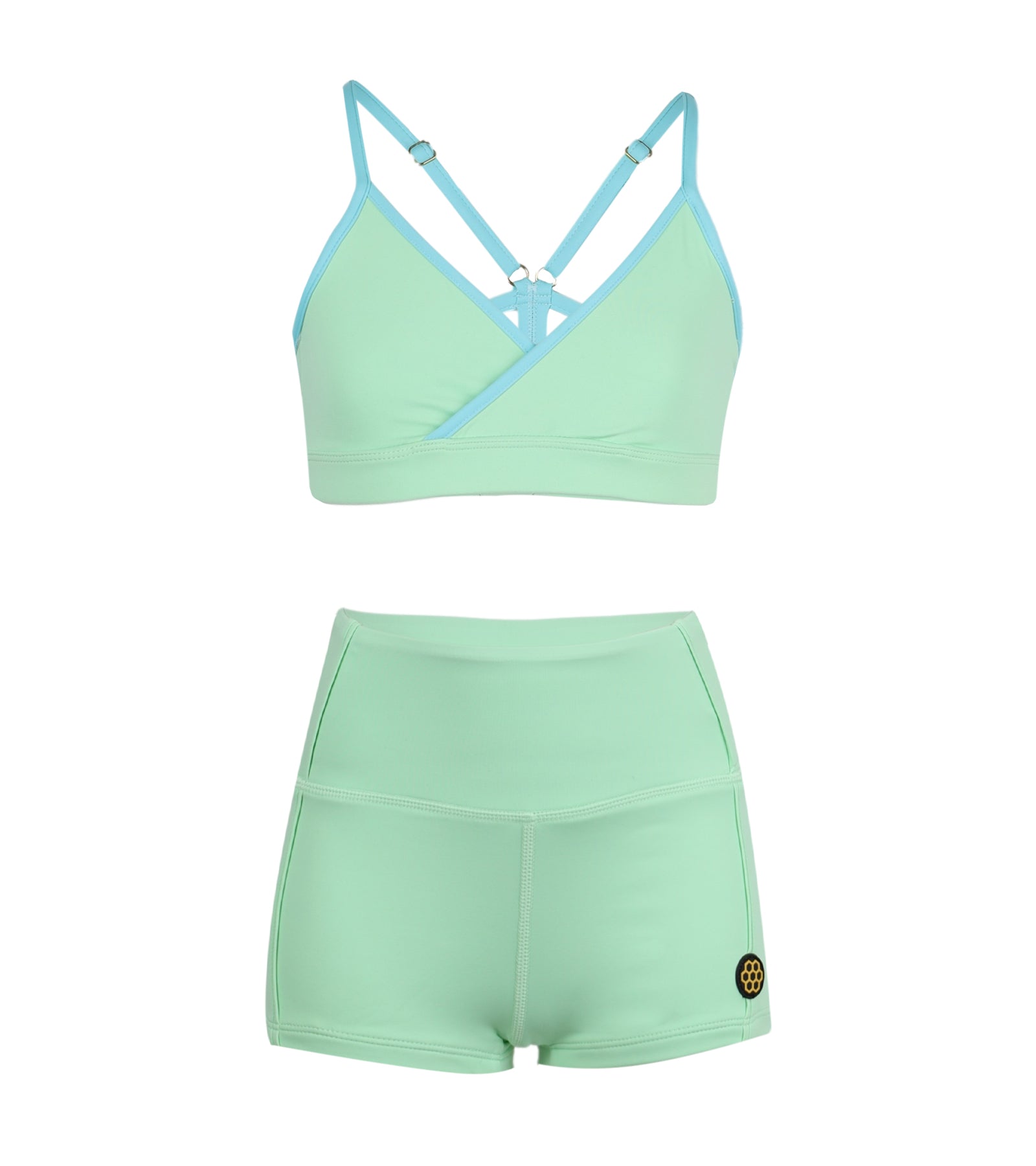 Solid Short Bright Mint