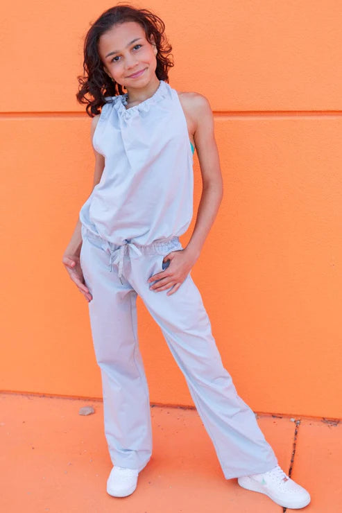 Straight Leg Jumper Grey