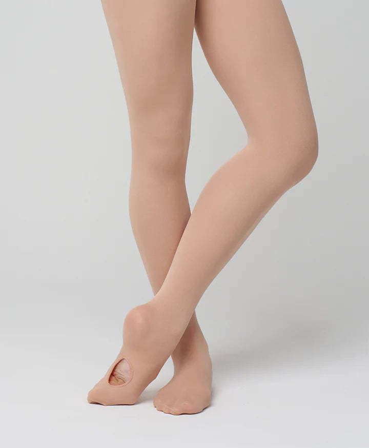Children Convertible Tights Salmon Pink