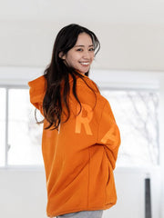 The Oversized Hoodie Sunset Orange