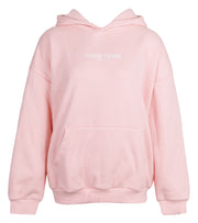 The Oversized Hoodie Ballerina Pink