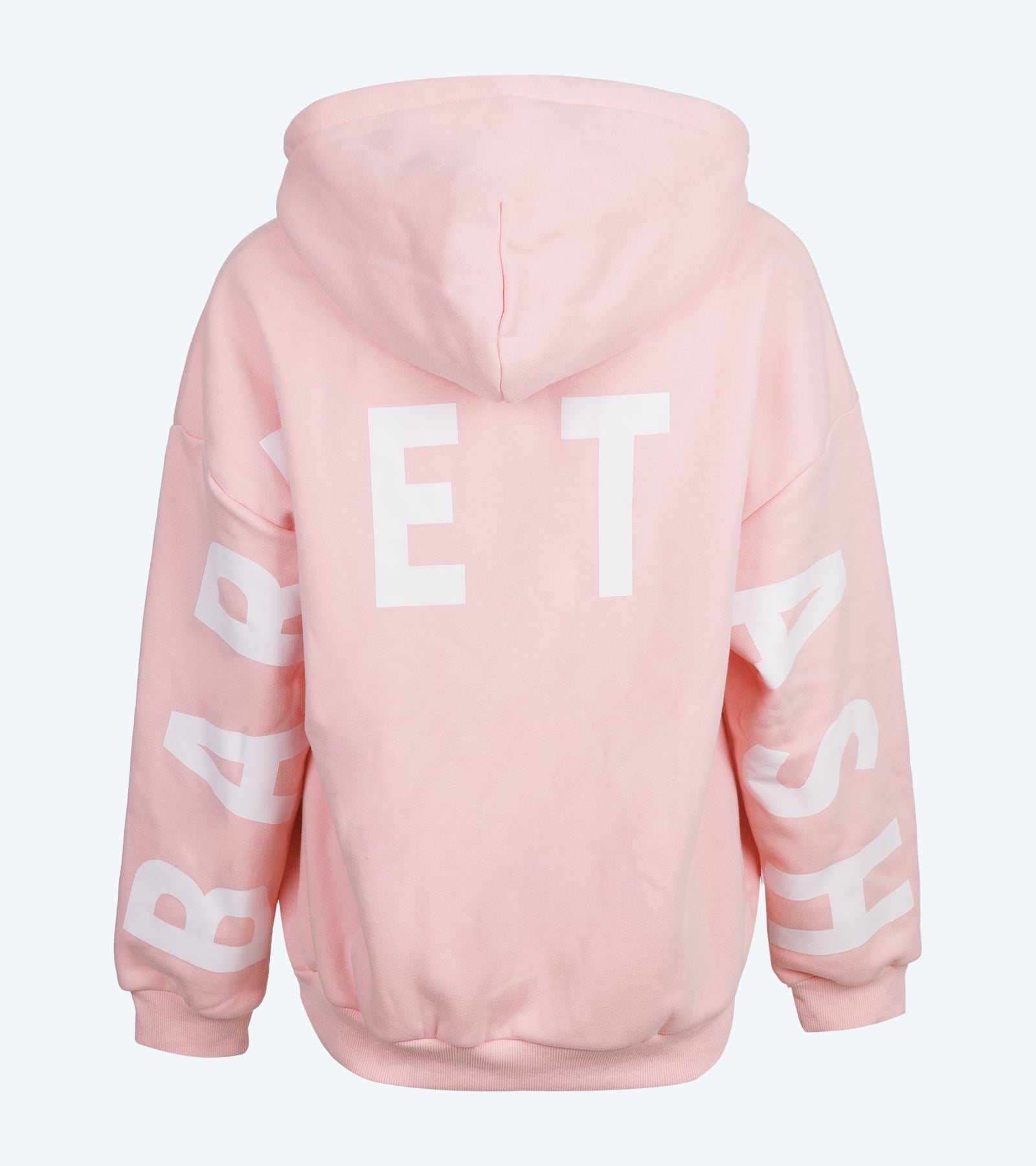 The Oversized Hoodie Ballerina Pink
