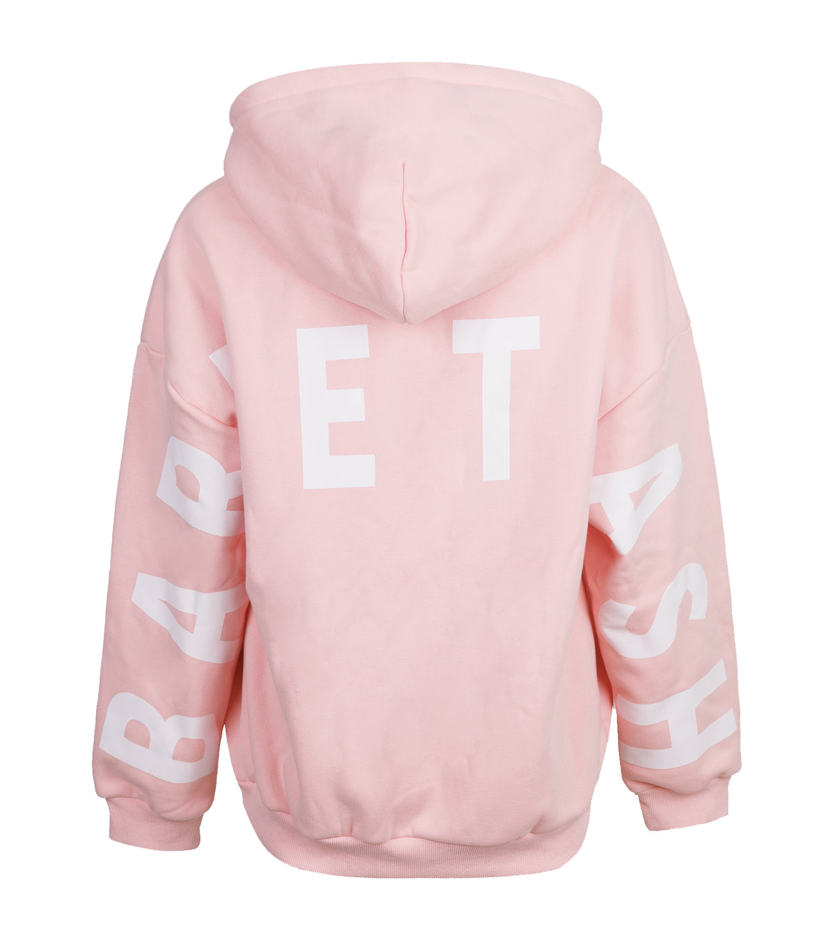 The Oversized Hoodie Ballerina Pink