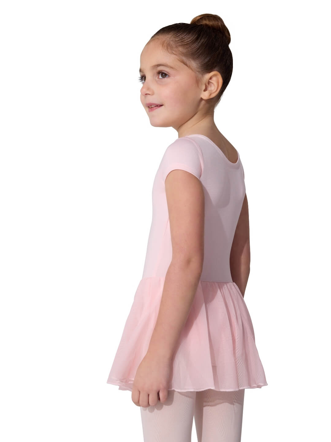Essential Short Sleeve Dress Pink