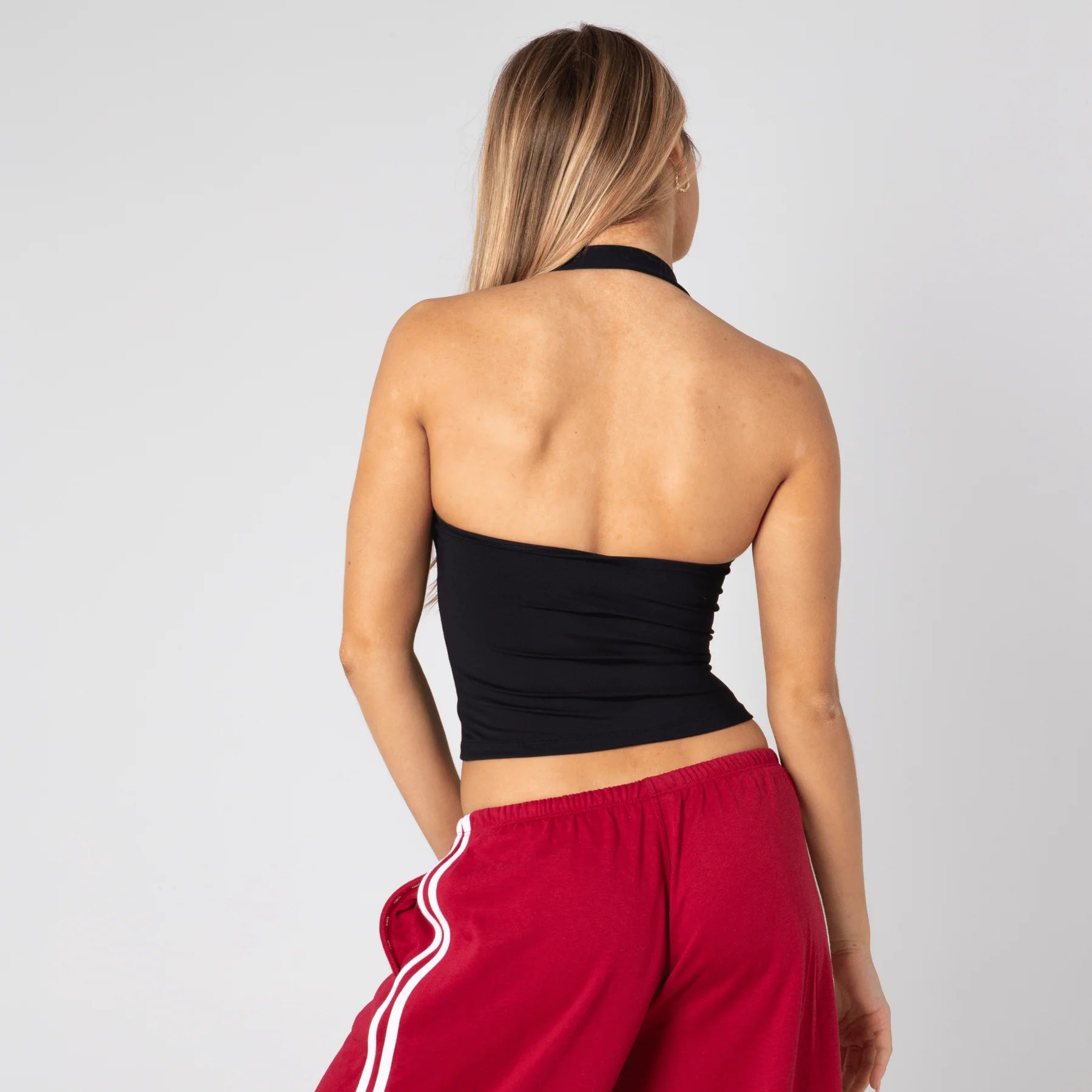 Form Halter Tank Black