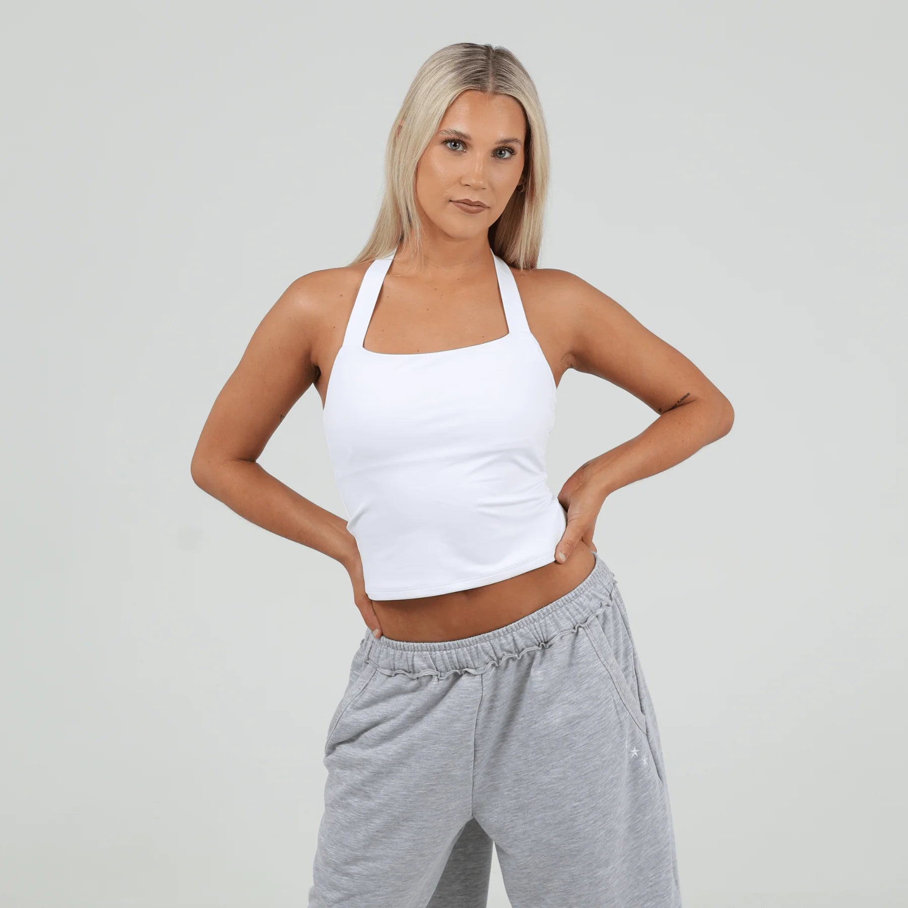 Form Halter Tank White