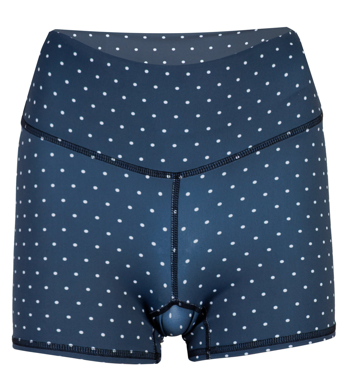 Everyday Breathe Short 3" French Blue Polka Dot