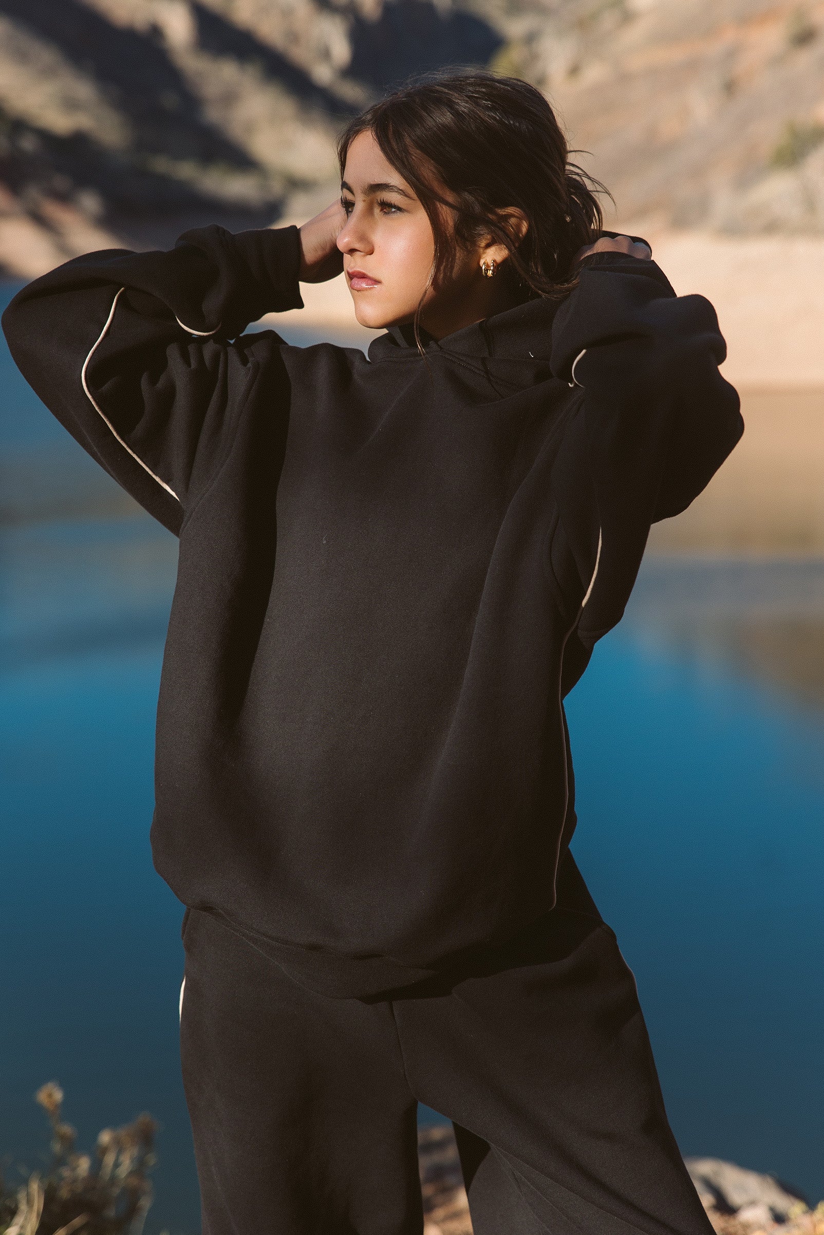 Luxe Hoodie - Black