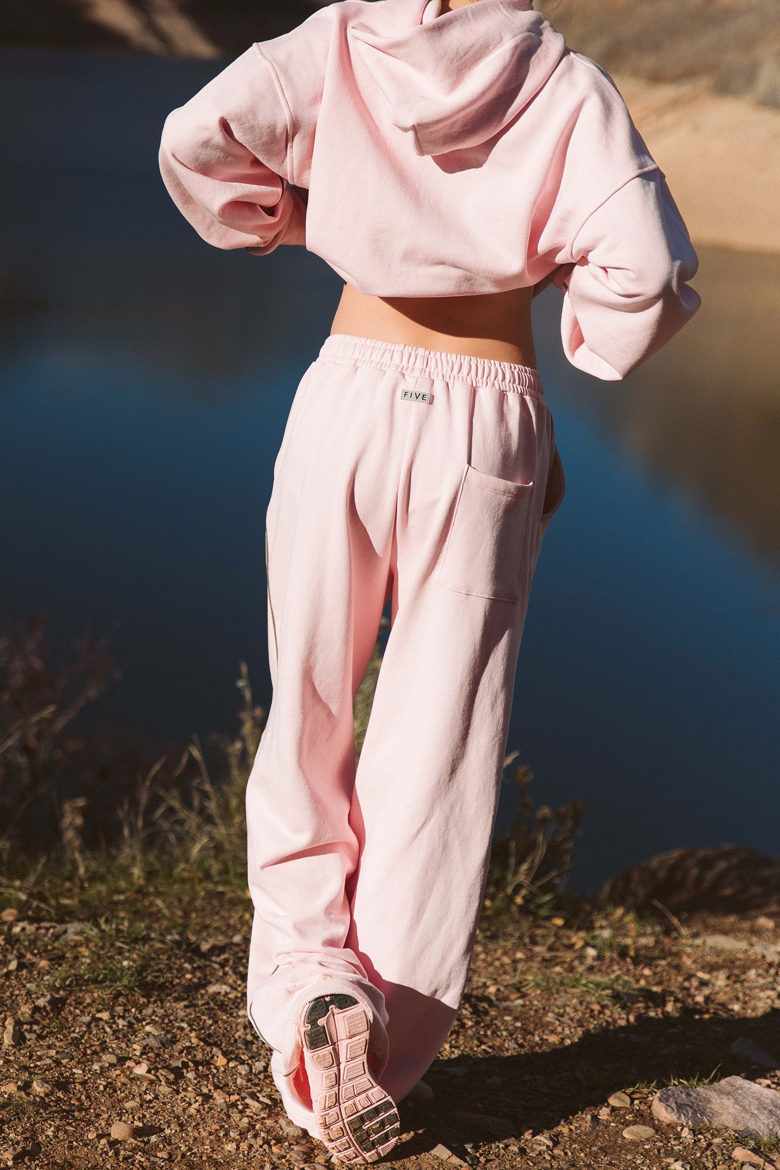 Luxe Sweatpant - Blush Blossom