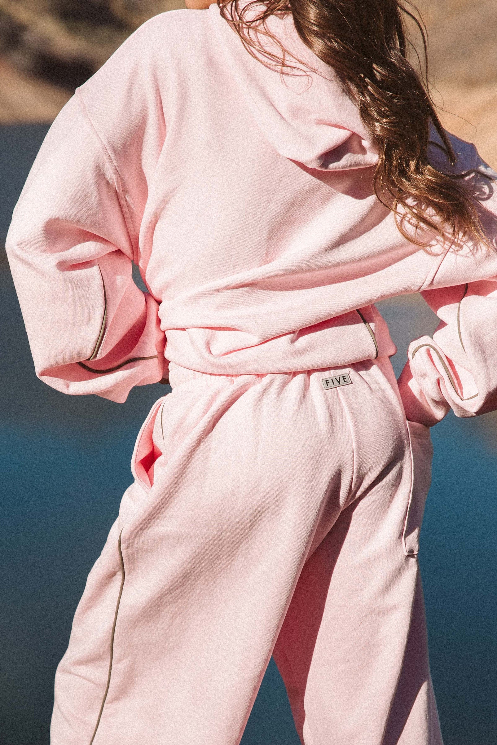 Luxe Sweatpant - Blush Blossom