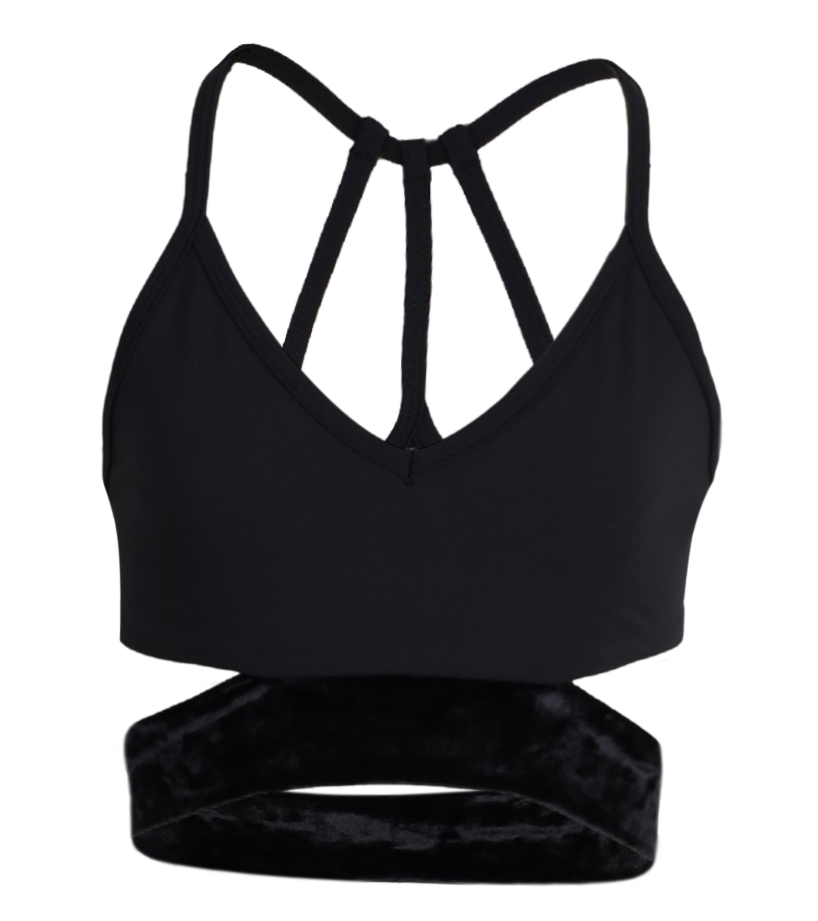 Maverick Bra Black/Black Velvet
