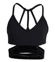 Maverick Bra Black/Black Velvet