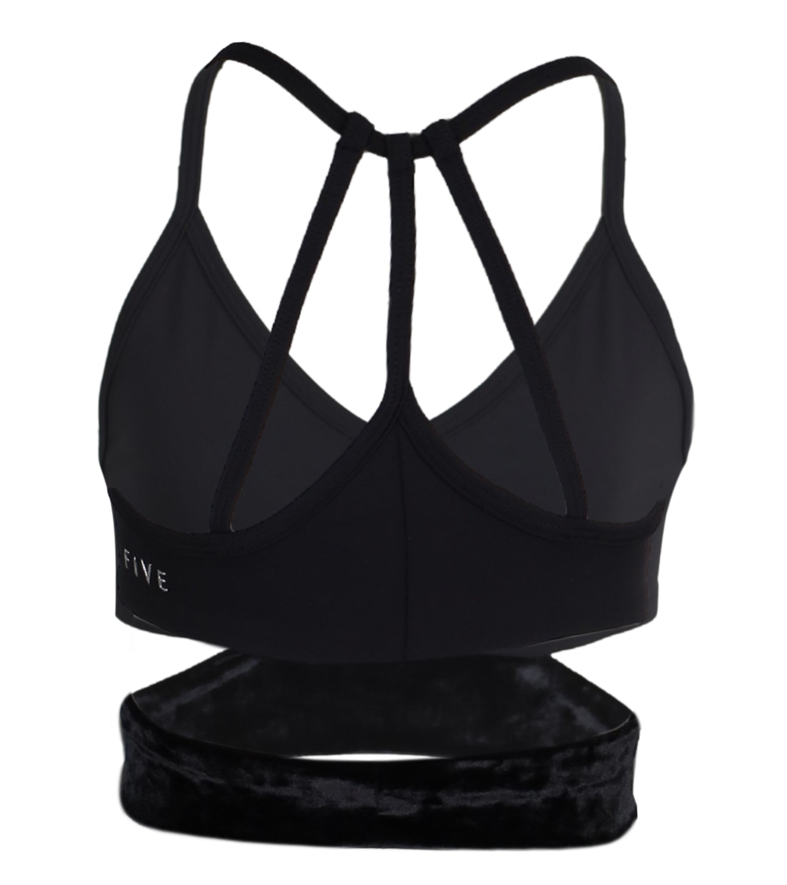 Maverick Bra Black/Black Velvet
