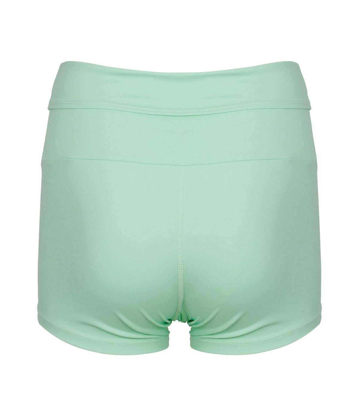 Fold Over Short Bright Mint