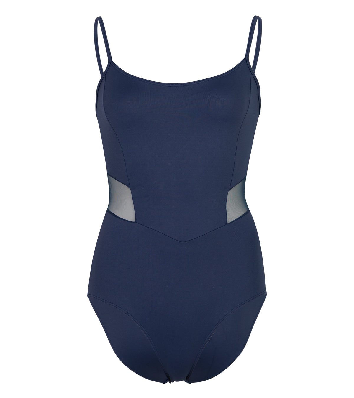 Mertri Strap Leotard Blue Aqua