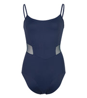 Mertri Strap Leotard Blue Aqua