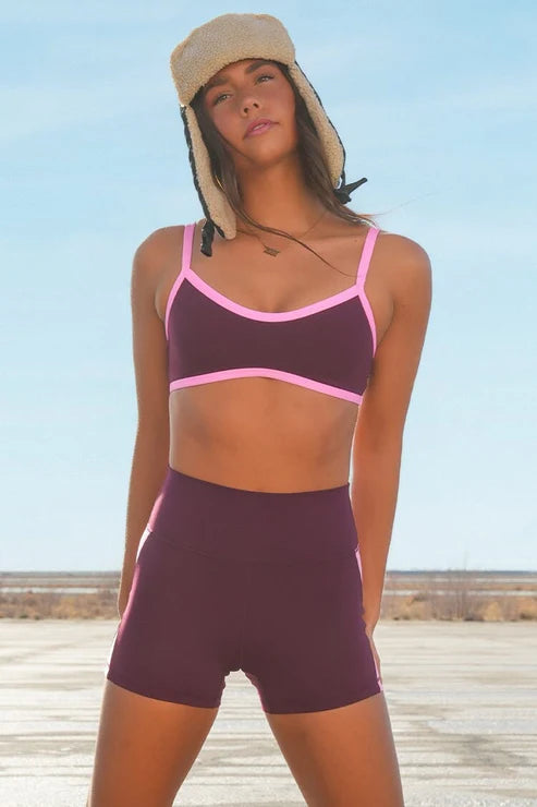 Peak Shorts Mulberry