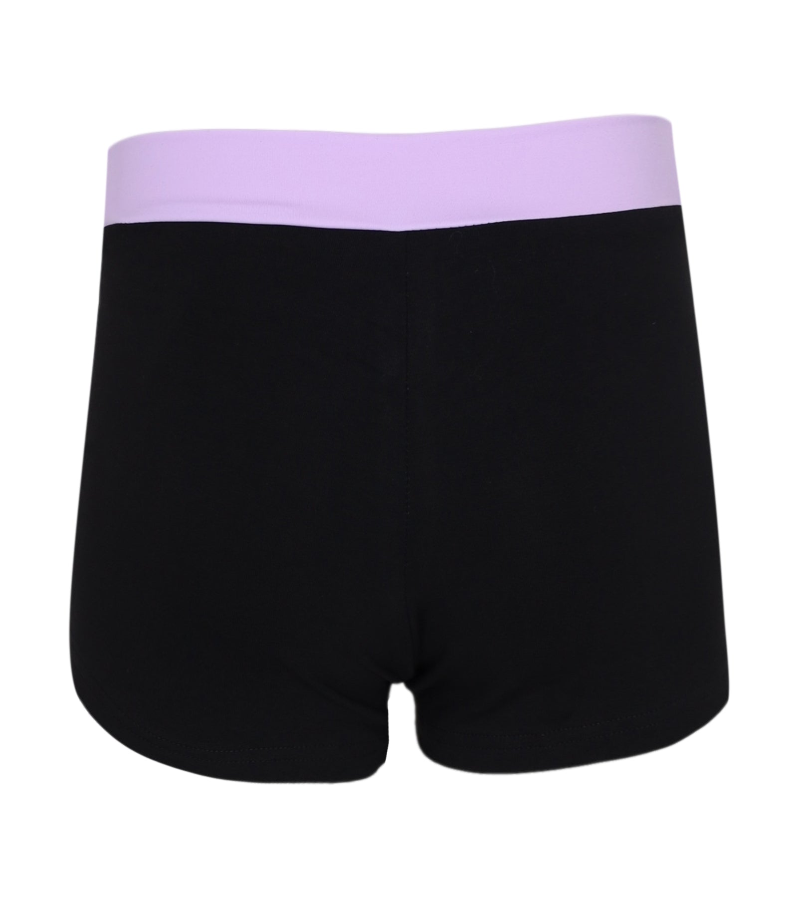 Female Shorts V-Waist Black Pensiero